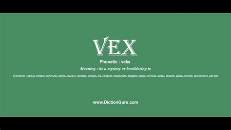 vex meaning.